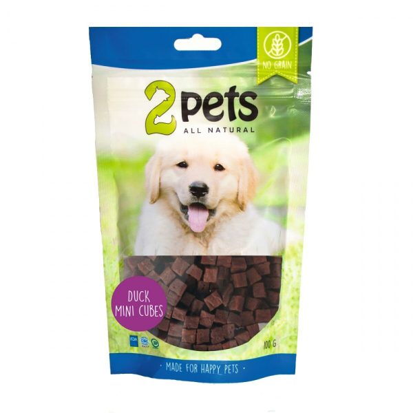 2Pets MiniCubes med Anka 100 g