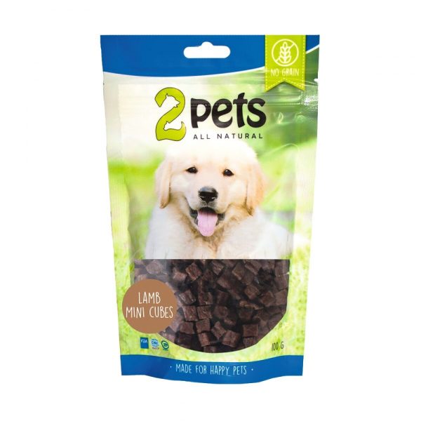 2Pets Minicubes med Lamm 100 g