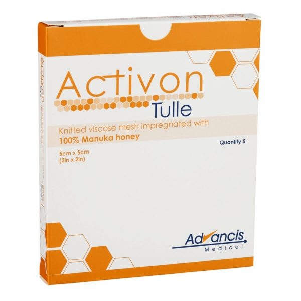 Activon Tulle Viskoskompress med Manukahonung (10 x 10 cm)