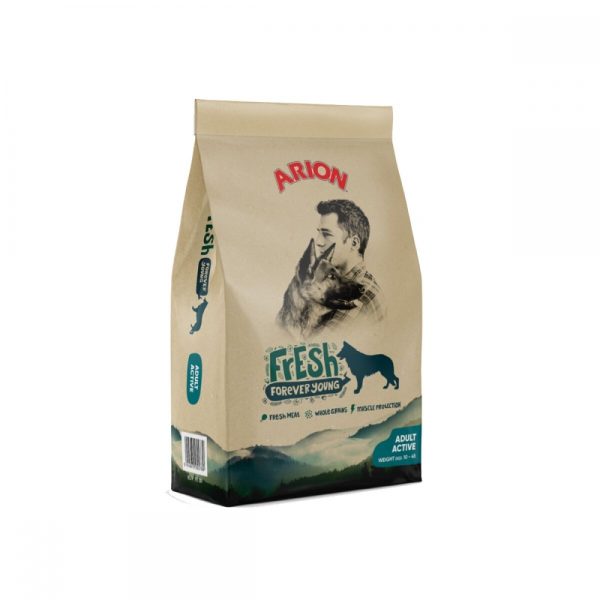 Arion Fresh Dog Adult Active (3 kg)