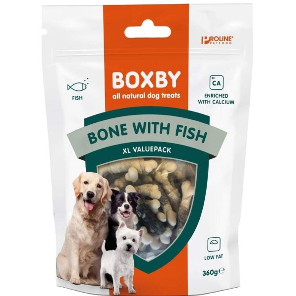 Boxby Calcium Bones Fisk 360 g