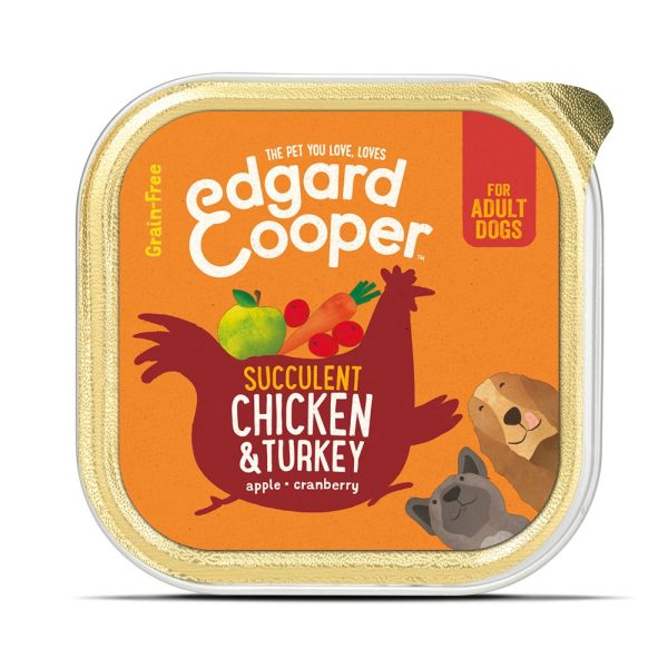 Edgard & Cooper Dog Chicken & Turkey (150 g)
