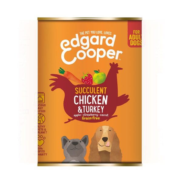 Edgard & Cooper Dog Chicken & Turkey (400 g)