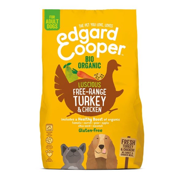 Edgard & Cooper Dog Ekologisk Kalkon & Kyckling (7 kg)