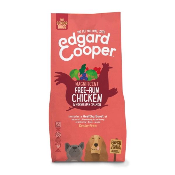 Edgard & Cooper Dog Senior Grain-Free Kyckling & Lax (7 kg)