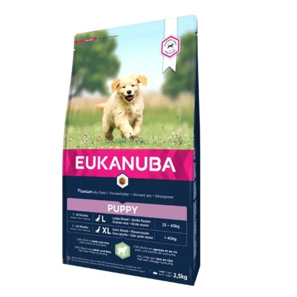 Eukanuba Puppy Large Breed Lamb & Rice (2,5 kg)