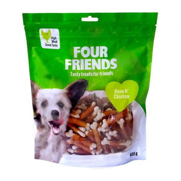 FourFriends Dog Bone N' Chicken 400 g