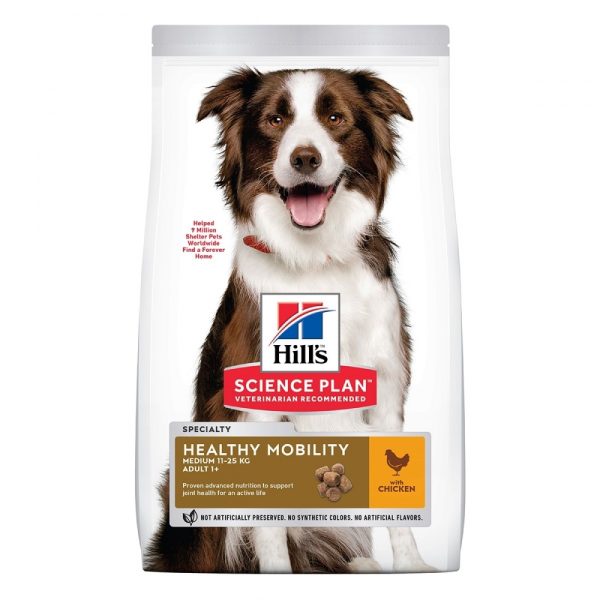 Hill's Science Plan Dog Adult Healthy Mobility Medium Chicken (14 kg)