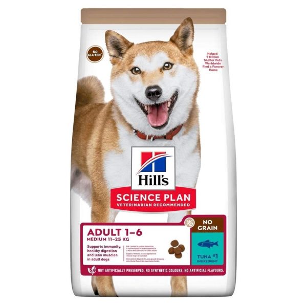 Hill's Science Plan Dog Adult No Grain med Tonfisk (14 kg)