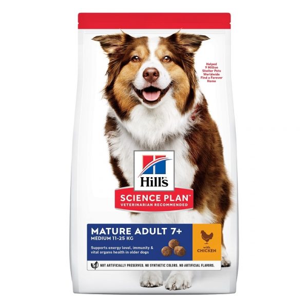 Hill's Science Plan Dog Mature Adult 7+ Medium Chicken (14 kg)