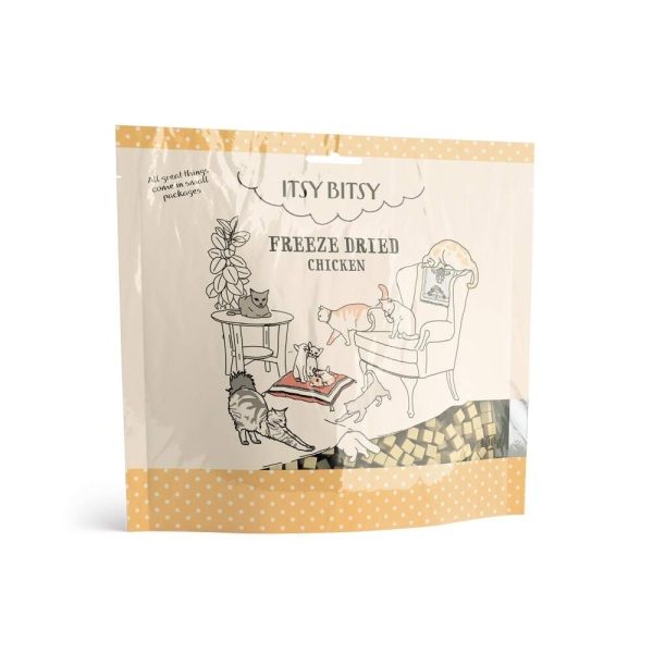 ItsyBitsy Frystorkat Kattgodis Kyckling (100 g)