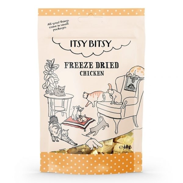 ItsyBitsy Frystorkat Kattgodis Kyckling (40 g)