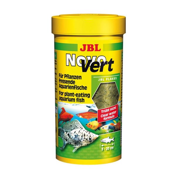 JBL NovoVert Grönfoder Akveriefisk 250 ml