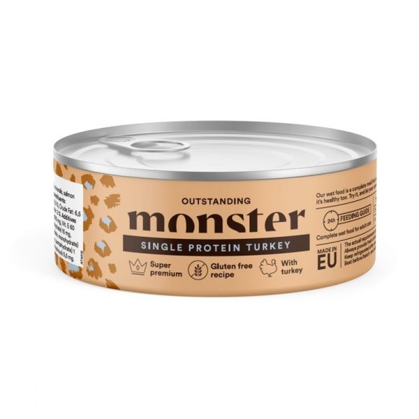 Monster Cat Adult Single Protein Turkey 100 g