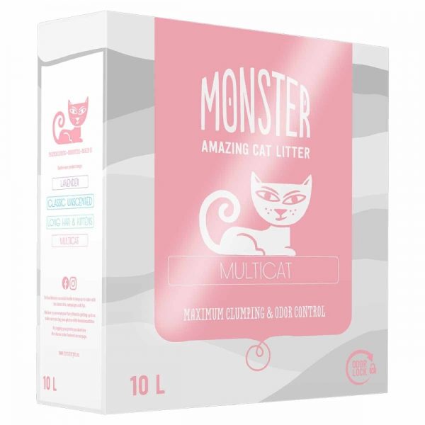 Monster Kattsand Multicat 10 liter