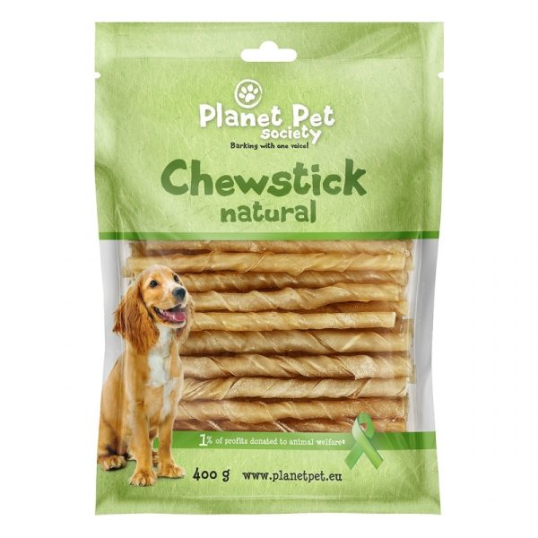 Planet Pet Society Twisted Chewstick 80-pack