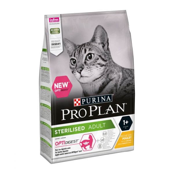 Purina Pro Plan Cat OptiDigest Adult Sterilised Chicken (3 kg)