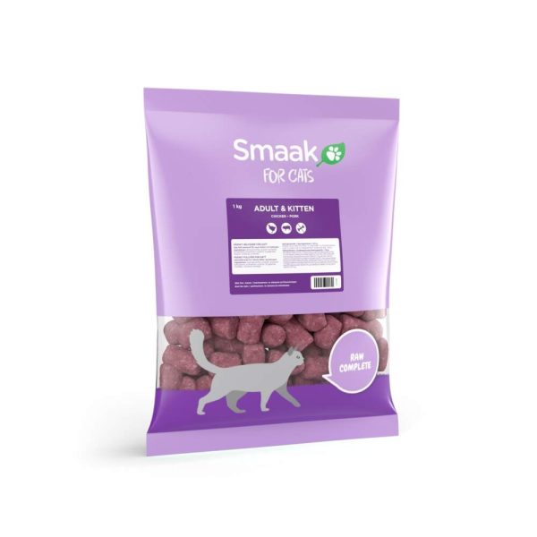 Smaak Raw Complete Cat Adult & Kitten 1 kg