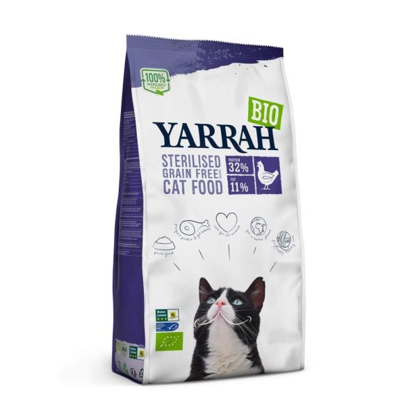 Yarrah Organic Cat Sterilised Grain Free 2 kg