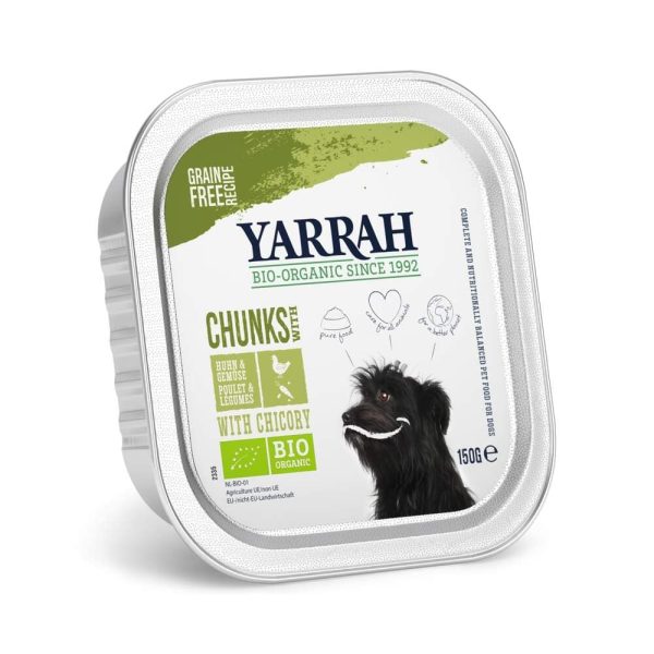 Yarrah Organic Dog Chicken Chunks & Vegetables Grain Free